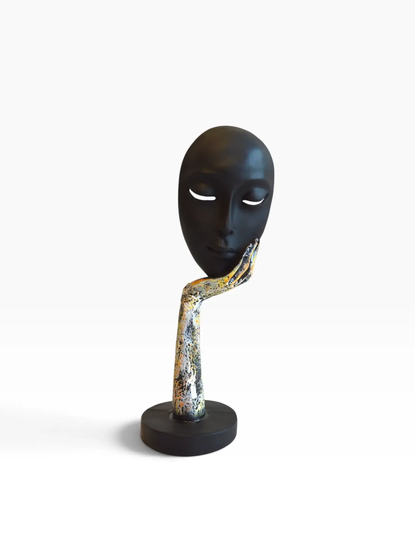 Silent Face Sculpture